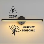 Sök-Tak Günışığı Yapışkanlı Sensörlü Elektrikli Led Aplik 38cm - 220V