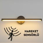 Sök-Tak Sensörlü Günışığı Yapışkanlı Pilli Led Aplik 38cm