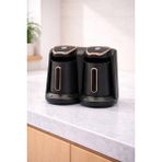 Sokany 8 Fincan Kapasiteli 600 ml Elektrikli Türk Kahve Makinesi SK-04013 - Siyah - Rose