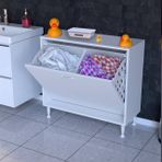 Söke Sepetli Banyo Dolabı, 70X75X32,6