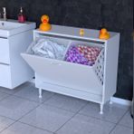 Söke Sepetli Banyo Dolabı, 75X75X32,7