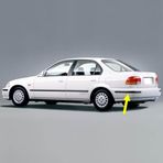 Sol Arka Tampon Köşe Bandı Çıtası Kuşağı Honda Civic Sedan ile uyumlu 1996-2000