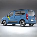 Sol Dış Dikiz Ayna Camı Isıtmalı 155254248 Fiat Doblo ile uyumlu 2024-2028