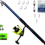 Solano Fishing Bluemax 210 cm Kamış Sugar 5000 Makina Olta Seti, Tam Takım Deniz Hobi Kıyı Seti