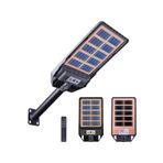 Solar 400W Çift Yüzey Şarjlı Güneş Enerjili Ultra İnce LED Sokak Lambası| Su Geçirmez, Sensörlü, kumandalı