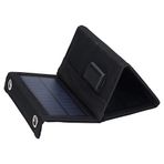 Solar Charger, Polysilicon Yüksek Dönüşüm Verimliliği Solar Charger Çanta, Seyahat için Araba için Gemi için 4 Güneş Panelli