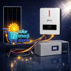 Solar Enerji Deposu 4000W Lityum Güneş Enerjisi Paketi