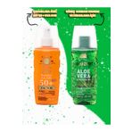 SOLAR EXPERT 2'li Set Kids Vücut Güneş Kremi Spf 50+ & Güneş Sonrası Ferahlatıcı Aloe Vera Jel 200 Ml
