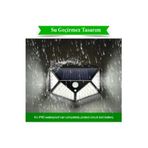 Solar Güneş Enerjili Bahçe Lambası 100 Led Paket Bahçe Aplik Bahçe Lambası Bahçe Aydınlatma.
