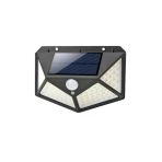 Solar Güneş Enerjili Duvar Aplik 100 Ledli Bahçe Aydınlatması Sensörlü Duvar Armatürü 1200 Lümen