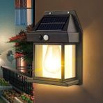 Solar Interaktif Duvar Lambası 1200MAH Batarya 5.5V 1W LED 600LM 120 Derece Algılama Mesafesi 5-8m