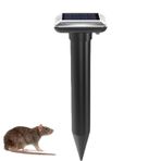 Solar Köstebek Kovucuları Ultrasonik,2'li Paket Köstebek Kovucu Güneş Enerjili | Köstebek Kovucular, Dış Mekan Sincap Kovucular, Köstebek Sincapları için Gopher Kovucular, Çim Bahçesi Botiniv