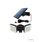 Solar Lamba 120 Led Dış Mekan İçin Hareket Sensörlü , Beyaz Işık, 120° Aydınlatma Açısı, Dış Mekan Lambası, Güneş Enerjili Dış Mekan Duvar Lambası