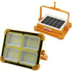 Solar LED Light Çakarlı Solar Projektör - Powerbank Kamp - Dış Mekan Güneş Enerjili 12000MAH- 84X4=336LED (4887)