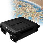 Solar Rechargeable Dual-Mode Pool Cleaning Robot, Cordless Robot Pool Cleaner,Automatic Pool Vacuum,For Above Ground Pool