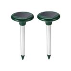 Solar Repellent Solar Repeller Yılan Köstebek 2 Li Kovucu Cihaz