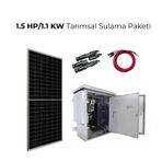 Solar Sanal Market 1.5 HP 1.1 kW Tarımsal Sulama Sistemi Paketi