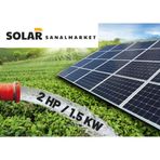 Solar Sanal Market 2 HP 1.5 kW Tarımsal Sulama Paketi