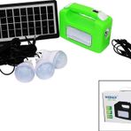 SOLAR SEYYAR PANELLİ - FİŞ ŞARJLI 2İN1 YATAY - OVAL MODEL EL FENERİ - 3 PARÇA AMPUL KABLOLU - PO WERBANK-Findit