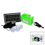 Solar Seyyar Panelli - Fiş Şarjlı 2In1 Yatay - Oval Model El Feneri - 3 Parça Ampul Kablolu - Powerbank (4172)
