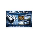 SOLAR SHIELD 100 CM X 10 METRE AYNALI ORTA TON CAM FİLMİ