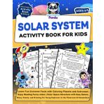 Solar System Activity Book for Kids Ages 6-8: Learn Fun Universe Facts with Coloring Planets and Astronaut | Enjoy Reading Funny Jokes | Outer Space ... Young Explorers in the Classroom & Homeschool