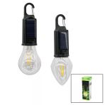 Solar - Usb Şarj Seyyar Ampul Model=Rustik Kamp Lambası Mandallı Kanca Askılık 3-Kademe Işık Pt-331 (2818)