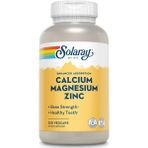 Solaray Calcium Magnesium Zinc Glutamic 250 Vegcaps Kalsiyum Magnezyum Çinko Glutamik Hcl Komplex Premium Qualty