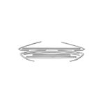 Solarex Opel Astra J Sedan 2011-2018 Uyumlu Cam Çevre Çıtası 12 Prç Krom Paslanmaz Çelik