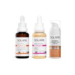 Solaris 30 ml C Vitamin Serumu ve 30 ml Kolajen Serumu ve Aydınlatıcı Leke Kremi