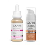 Solaris 30 ml Kolajen Cilt Bakım Serumu ve Aydınlatıcı Leke Kremi