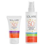 Solaris Leke Karşıtı SPF50+ 50 ml ve 200 ml SPF50+ Güneş Koruyucu Krem Sprey