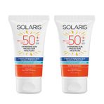 Solaris Tüm Cilt Tipleri İçin SP50+ 2x50 ml Güneş Kremi