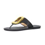 Solaud Flip Flop Siyah Hafif Rahat Kadın Terlik