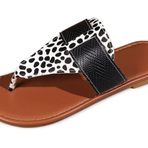 Solaud Slip-On Flip Flop Siyah 1 Düz Kadın Sandalet