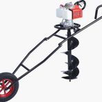 Solax AG65D 20 cm 3 HP Arabalı Toprak Burgu Makinesi