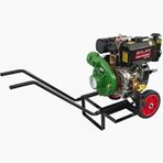 Solax SDP-3YN 13 HP Dizel 3 Yüksek Basınçlı Marşlı Tekerlekli Su Motoru