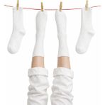 Solde Socks Solde 2 Çift Beyaz Düz Tenis Çorabı Unisex Pamuklu Spor Çorap Kadın Erkek🤍🧦(Deneme Paketi) - 43 - 45