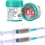 Solder BST-509 Krem Lehim Best 50G Sıvı Lehim ve Flux Lehim Toplama Seti 2in1 XX11