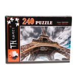 Sole 240 Parça Kutulu Puzzle - En Gözde Şehirler! Eyfel Kulesi