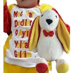 Sole Fanatik Miniklere Özel Peluş Uyku ve Oyun Arkadaşı Bunny Tavşan -65 cm (Kırmızı)