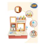 Sole Kukuli Şarkılı Eğitici Modern Banyo Seti Oyuncak Pembe Banyo