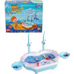 Sole Müzikli, Havuzda Balık Yakalama Oyunu, 8 Balık ve 2 Oltalı - Big Catch Fishing Game,MAVİ