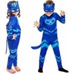 Sole Pijamaskeliler Kedi Çocuk Kostümü Maskesi Ile... - XL - Mavi