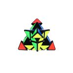 Sole Pyraminx Üçgen Zeka Küpü- Akıl Küpü, Rübik Küp