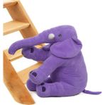 Sole Uyku Arkadaşım Jumbo Fil - Büyük Yumuşacık Peluş Fil- 90 cm - Mor