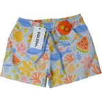 Soleda Hızlı Kuruyan Erkek Bebek Çocuk Deniz Şortu Underwater Salad - Çok Renkli - 6 - 8 Yaş