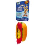 Soleil 10.5 cm Plastik Öten Sandviç Köpek Oyuncağı