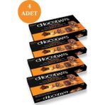 Şölen Chocodans Bütün Fındıklı Karamelli Fındık Kremalı Sütlü Çikolata 125 gr x 4'lü Fırsat Paketi - 1 Adet
