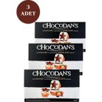Şölen Chocodans Sütlü Kremalı Bütün Fındıklı Karamelli Sütlü Çikolata 125 gr x 3'lü Fırsat Paketi - 1 Adet